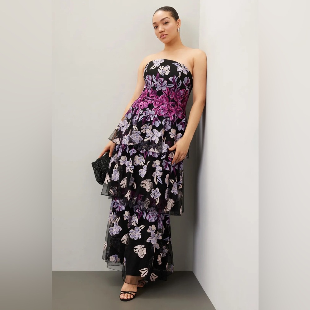 Marchesa Notte
Floral Print Long Dress Size 12
